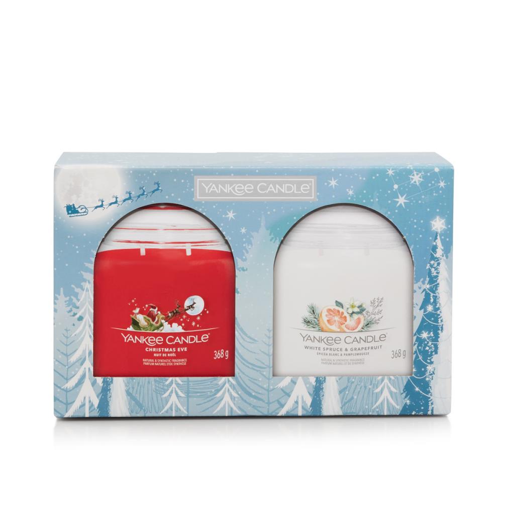 Yankee Candle 2 Medium Jars Christmas Gift Set Extra Image 2